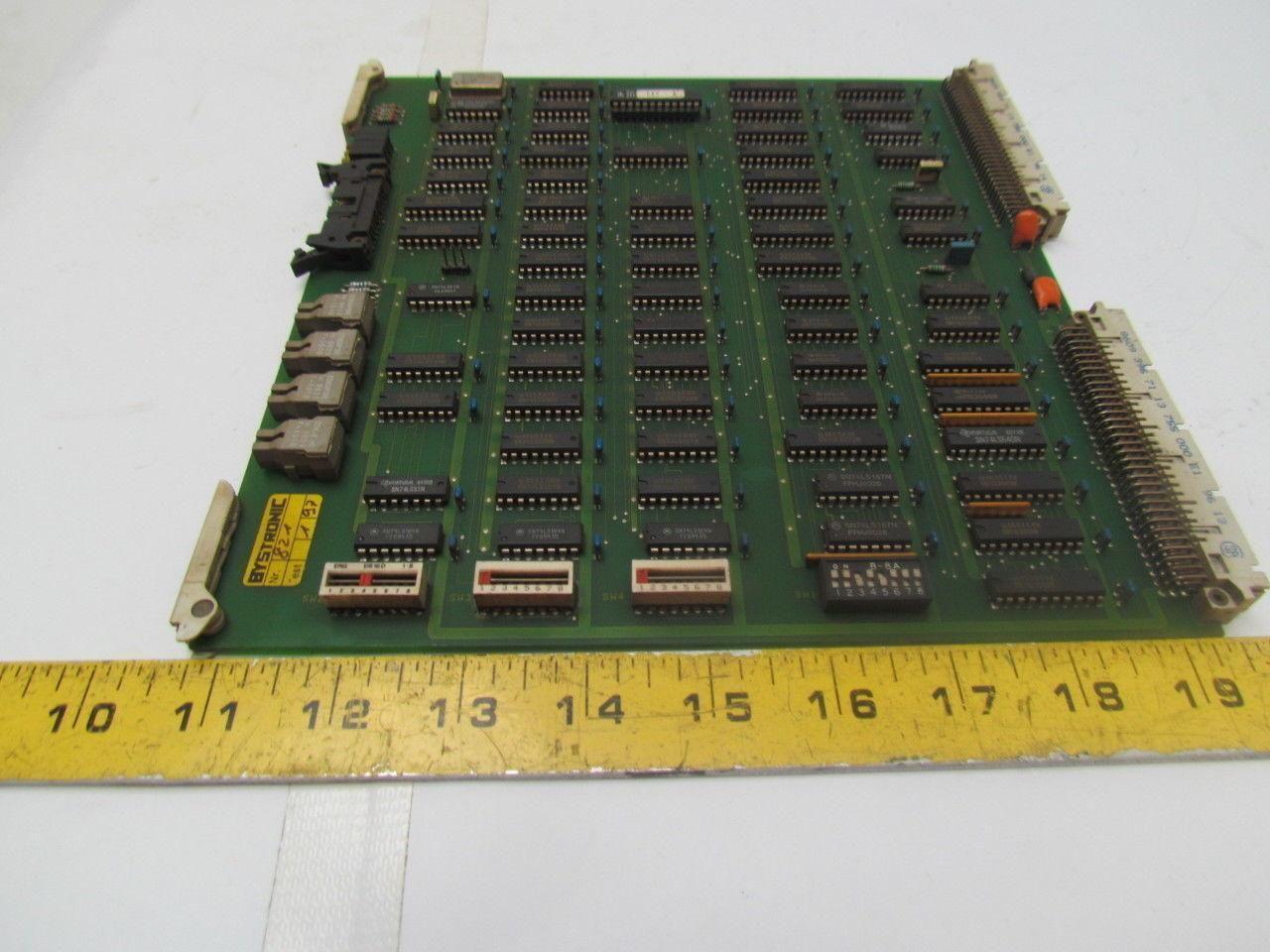 Bystronic E 0746-5-A Circuit Control PC Board From BL1500DC