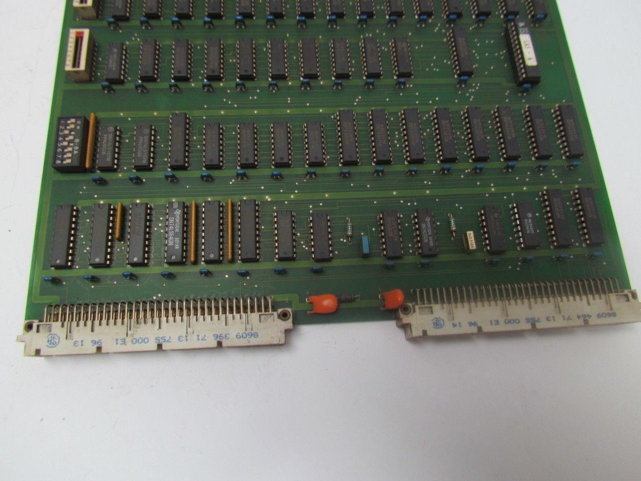 Bystronic E 0746-5-A Circuit Control PC Board From BL1500DC