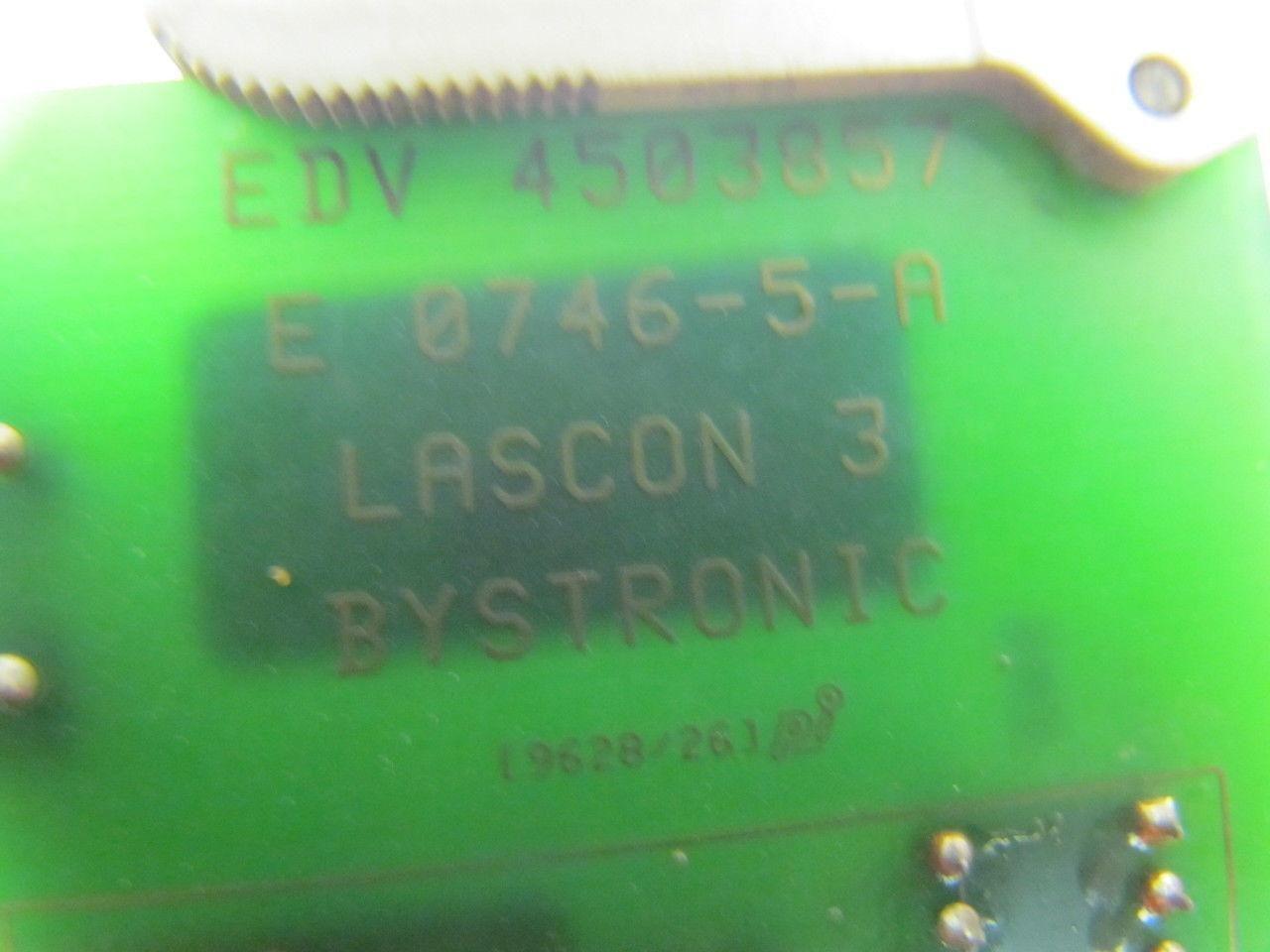 Bystronic E 0746-5-A Circuit Control PC Board From BL1500DC