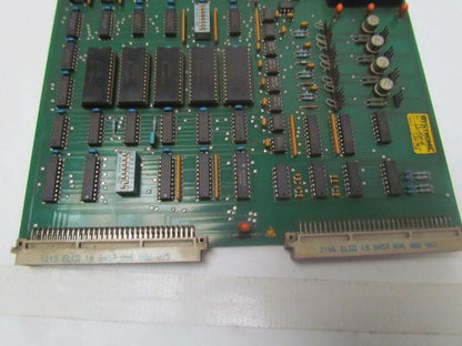 Bystronic E0705-5-E Circuit Control PC Board From BL1500DC