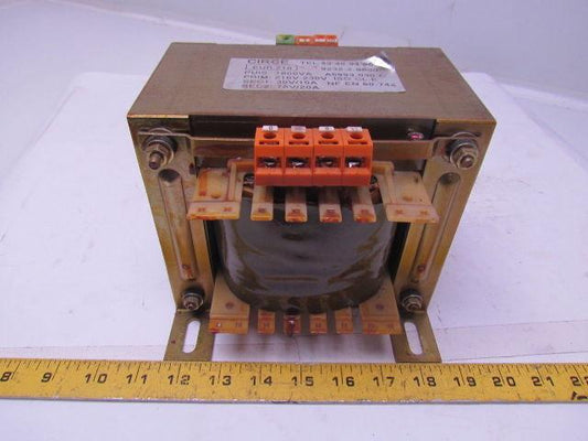 Circe EUR 210 Isolation Transformer 210-230 Pri 30V Sec1 75V Sec2