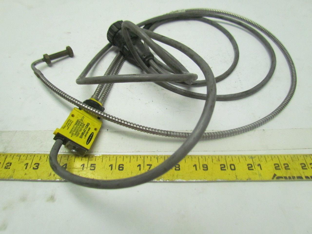 Banner SM312FMHS Mini-Beam Sensor W/BAT23S Fiber Optic Cable
