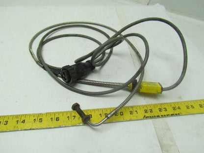 Banner SM312FMHS Mini-Beam Sensor W/BAT23S Fiber Optic Cable