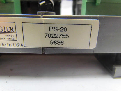 Sick Optic PS2O Power Supply 24VDC Rail Mount