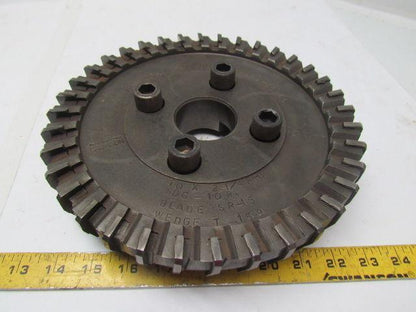 Goddard 10" X 2-1/4 Right Hand Cast Iron Serratip Face Mill SDC-10R Blade SR-15