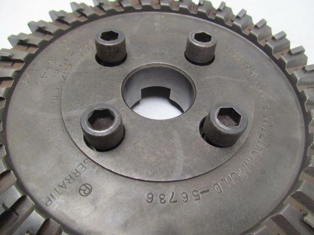 Goddard 10" X 2-1/4 Right Hand Cast Iron Serratip Face Mill SDC-10R Blade SR-15