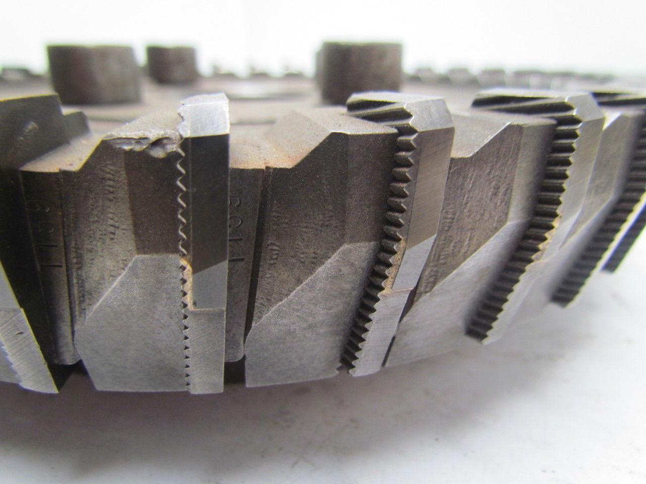 Goddard 10" X 2-1/4 Right Hand Cast Iron Serratip Face Mill SDC-10R Blade SR-15