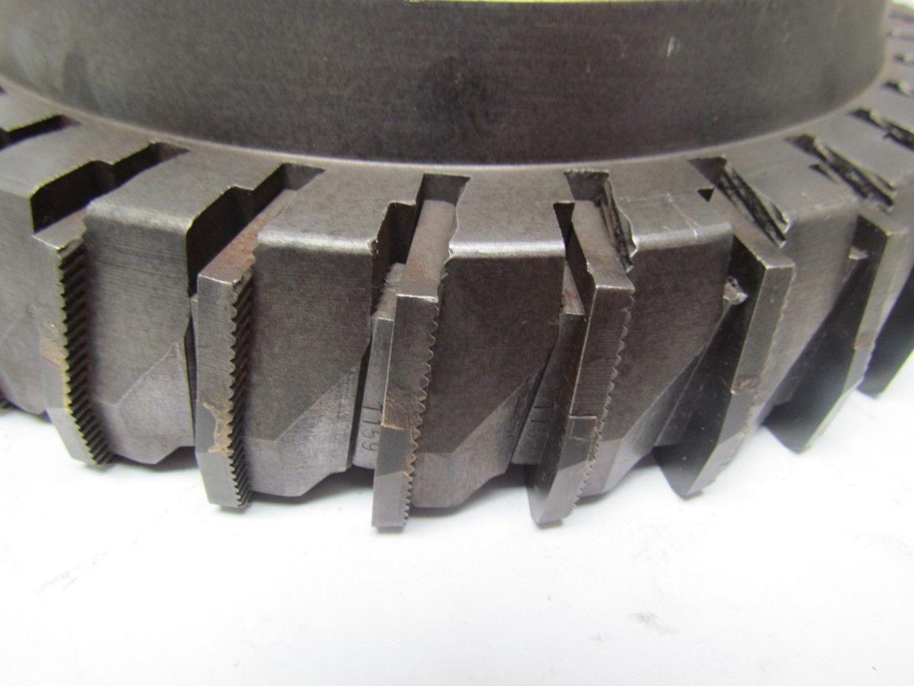 Goddard 10" X 2-1/4 Right Hand Cast Iron Serratip Face Mill SDC-10R Blade SR-15