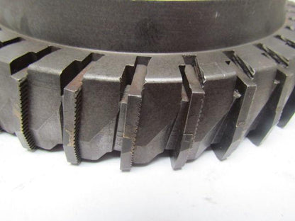 Goddard 10" X 2-1/4 Right Hand Cast Iron Serratip Face Mill SDC-10R Blade SR-15