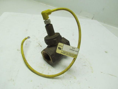 Gems 1" Adjustable Flow Sensor Switch W/Removable 69403 TPC Wire Cable Brass