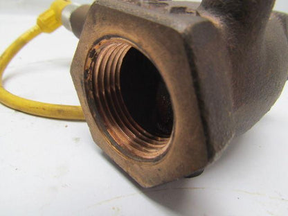 Gems 1" Adjustable Flow Sensor Switch W/Removable 69403 TPC Wire Cable Brass