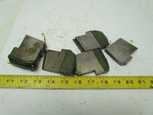 A 6-1/4 8 2 Set of 6 Threading Die Head Chasers