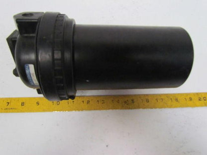 Wilkerson Pneumatic Oil Filter 1/4"NPT 7" Canister 9-1/2" Total Length 3-5/8"Dia