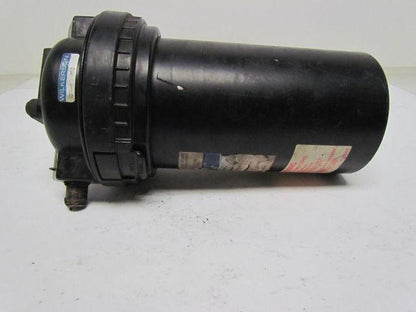 Wilkerson Pneumatic Oil Filter 1/4"NPT 7" Canister 9-1/2" Total Length 3-5/8"Dia