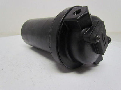 Wilkerson Pneumatic Oil Filter 1/4"NPT 7" Canister 9-1/2" Total Length 3-5/8"Dia