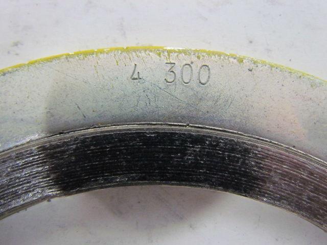 Lamons 4 300 Spiral Wound Flange Gasket 304 SS Windings 5"ID 7-1/8"OD Lot of 3