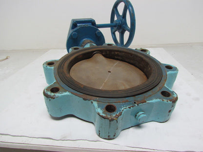 Dezurik 9207954 8" Butterfly Valve Flanged EPDM Seat Manual Gear Actuator