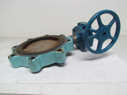 Dezurik 9207954 8" Butterfly Valve Flanged EPDM Seat Manual Gear Actuator