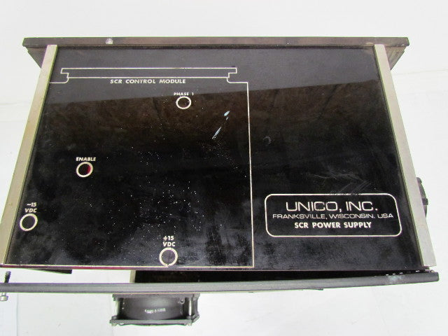 Unico 306-342 SCR Power Supply For Parts Sold As Is