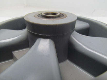 8x2 Solid rubber offset hub balloon cushion hand truck wheeltire 5/8" shaft