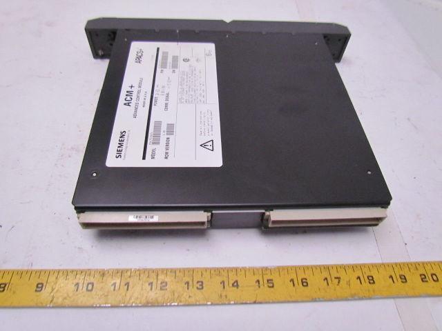 Siemens 39ACM24BEN 16139-215/3 Acmt Advanced control module 24VDC ROM Ver 4.00