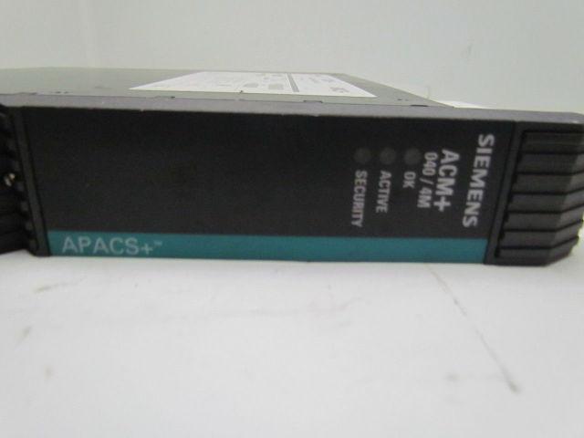 Siemens 39ACM24BEN 16139-215/3 Acmt Advanced control module 24VDC ROM Ver 4.00