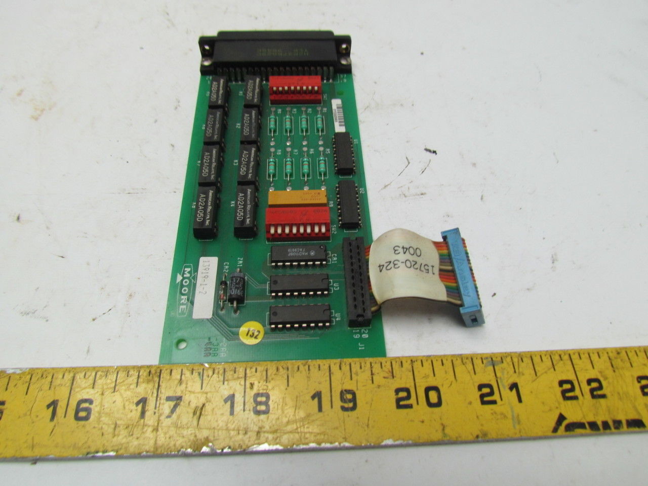 Moore 13919-1-2 Computer Process Control Circuit Board Card
