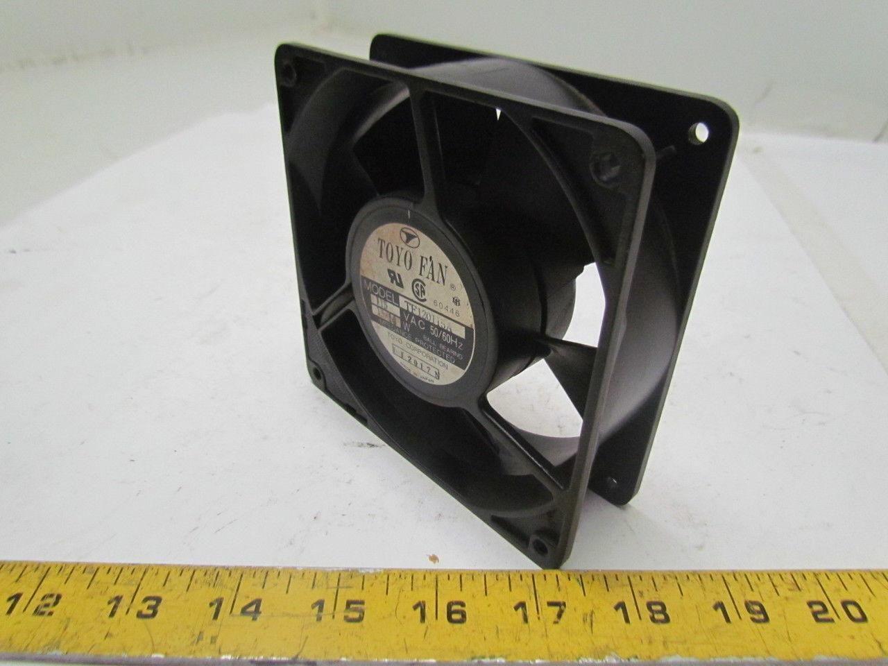 Toyo Fan TF120115A Cooling Fan Tube Axial 115VAC