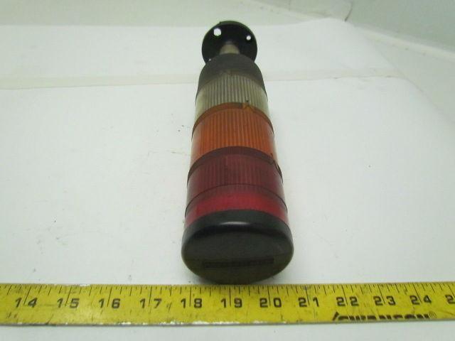 Telemecanique   XVA-LC4 Stack Light Assembly Red Yellow White 250V Max