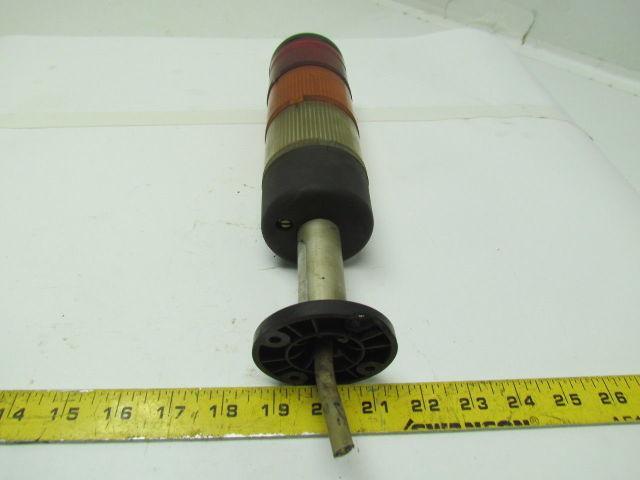 Telemecanique   XVA-LC4 Stack Light Assembly Red Yellow White 250V Max