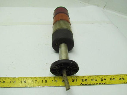 Telemecanique   XVA-LC4 Stack Light Assembly Red Yellow White 250V Max