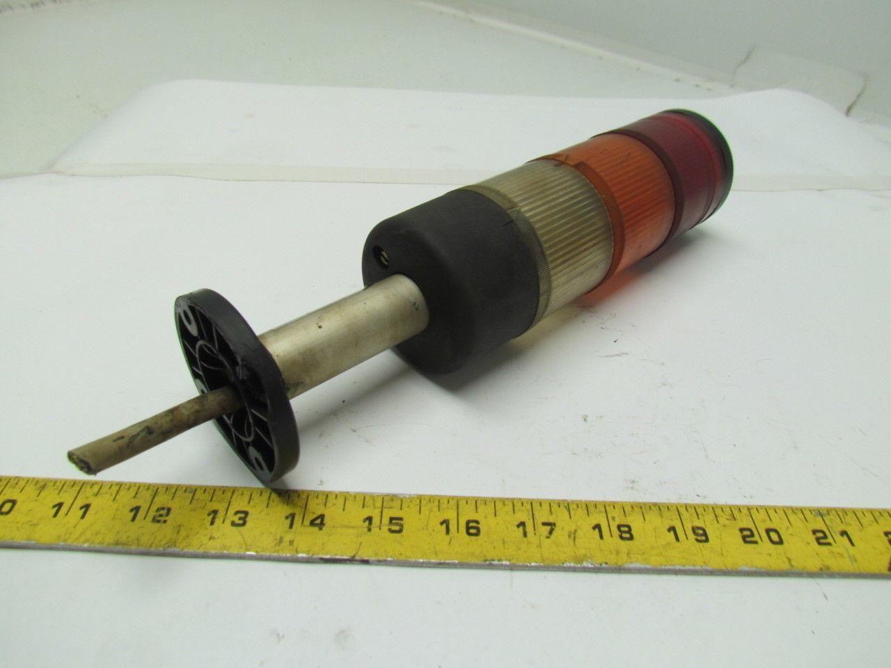 Telemecanique   XVA-LC4 Stack Light Assembly Red Yellow White 250V Max