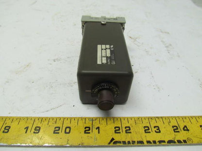 Eagle Signal CG907Q3 120V AC/DC Time Delay Relay w/Base 0.25-1.75 Sec