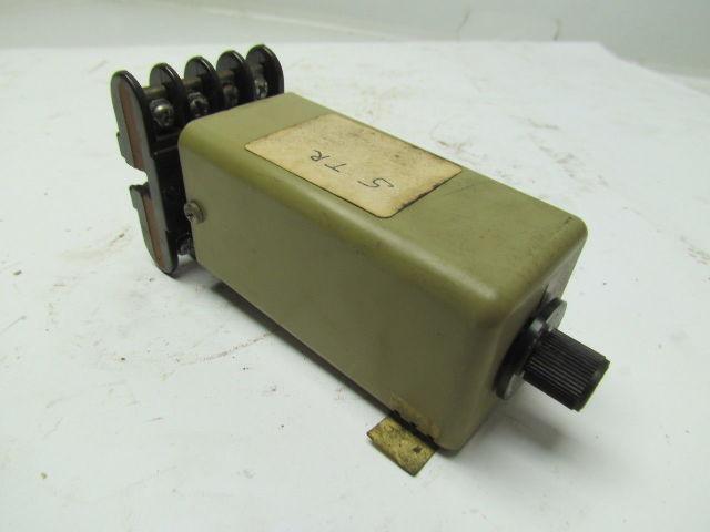 Eagle Signal CG912A3 120V Ac/DC Time Delay Relay w/Base 0-16 Sec.