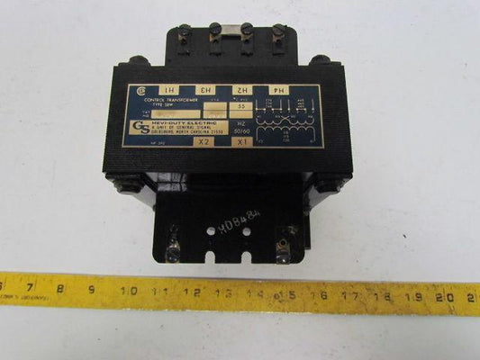 General Signal E500 Hevi-Duty General Purpose Transformer 220/480 Pri 120 Sec.