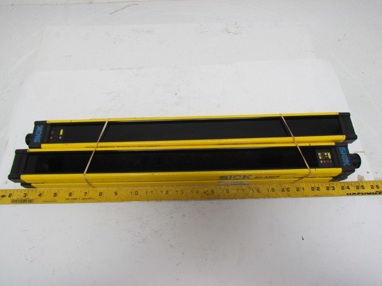Sick MGSE45-12B / MGSS45-12 Safety Light Curtain Set