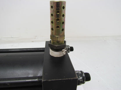 Hennells NC9-MF1-BR Pneumatic Air Cylinder 3.25 Bore 19" Stroke 1" Shaft