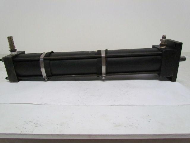 Hennells NC9-MF1-BR Pneumatic Air Cylinder 3.25 Bore 19" Stroke 1" Shaft