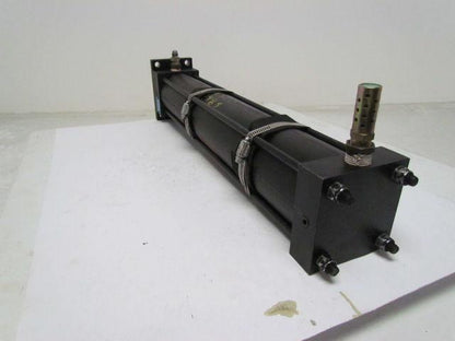 Hennells NC9-MF1-BR Pneumatic Air Cylinder 3.25 Bore 19" Stroke 1" Shaft