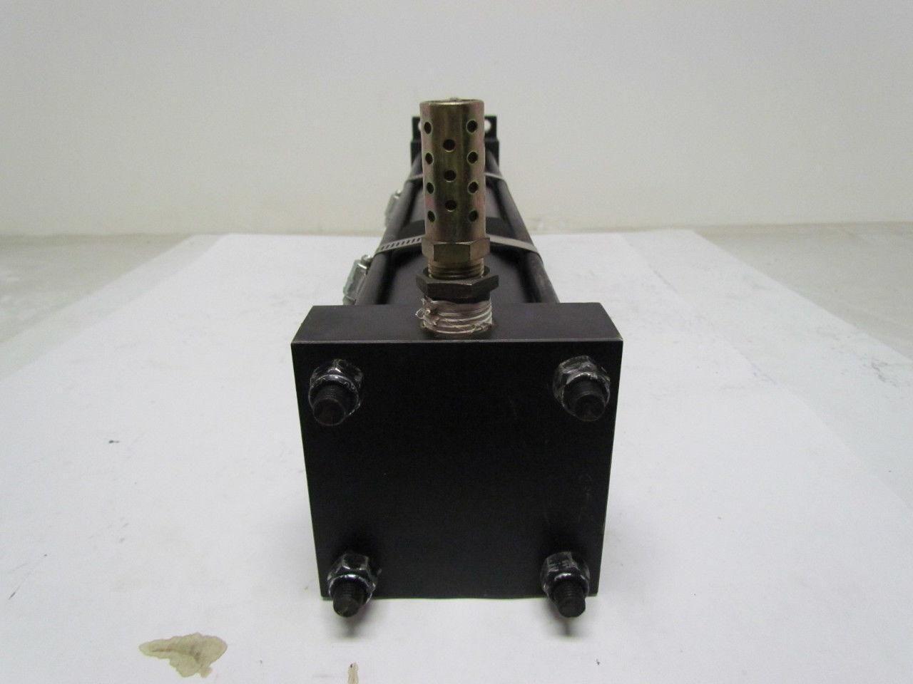 Hennells NC9-MF1-BR Pneumatic Air Cylinder 3.25 Bore 19" Stroke 1" Shaft