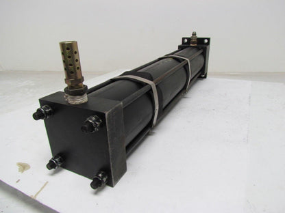 Hennells NC9-MF1-BR Pneumatic Air Cylinder 3.25 Bore 19" Stroke 1" Shaft
