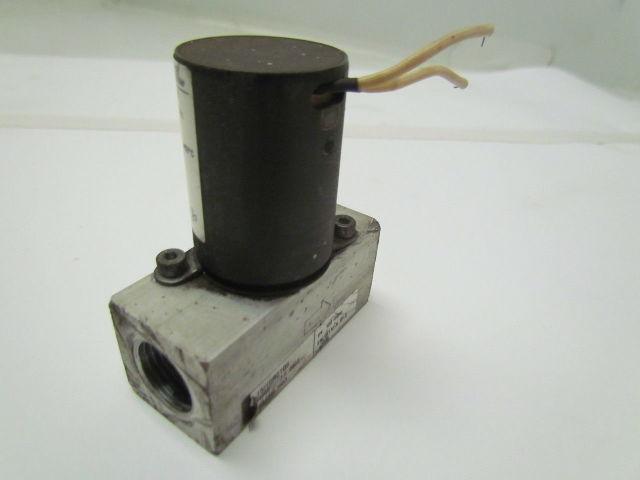 Krom Schroder VG 15/10R01Q6 Gas Solenoid Valve 1/2"npt Ports 100mbar 120V 8VA