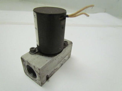Krom Schroder VG 15/10R01Q6 Gas Solenoid Valve 1/2"npt Ports 100mbar 120V 8VA