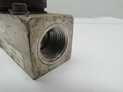 Krom Schroder VG 15/10R01Q6 Gas Solenoid Valve 1/2"npt Ports 100mbar 120V 8VA