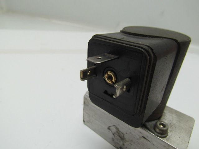 Krom Schroder VG 15/10R01Q6 Gas Solenoid Valve 1/2"npt Ports 100mbar 120V 8VA