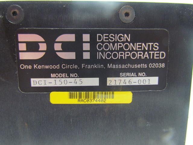 DCI Design Components Inc. DCI-150-45 Motion/Position control component AS-IS