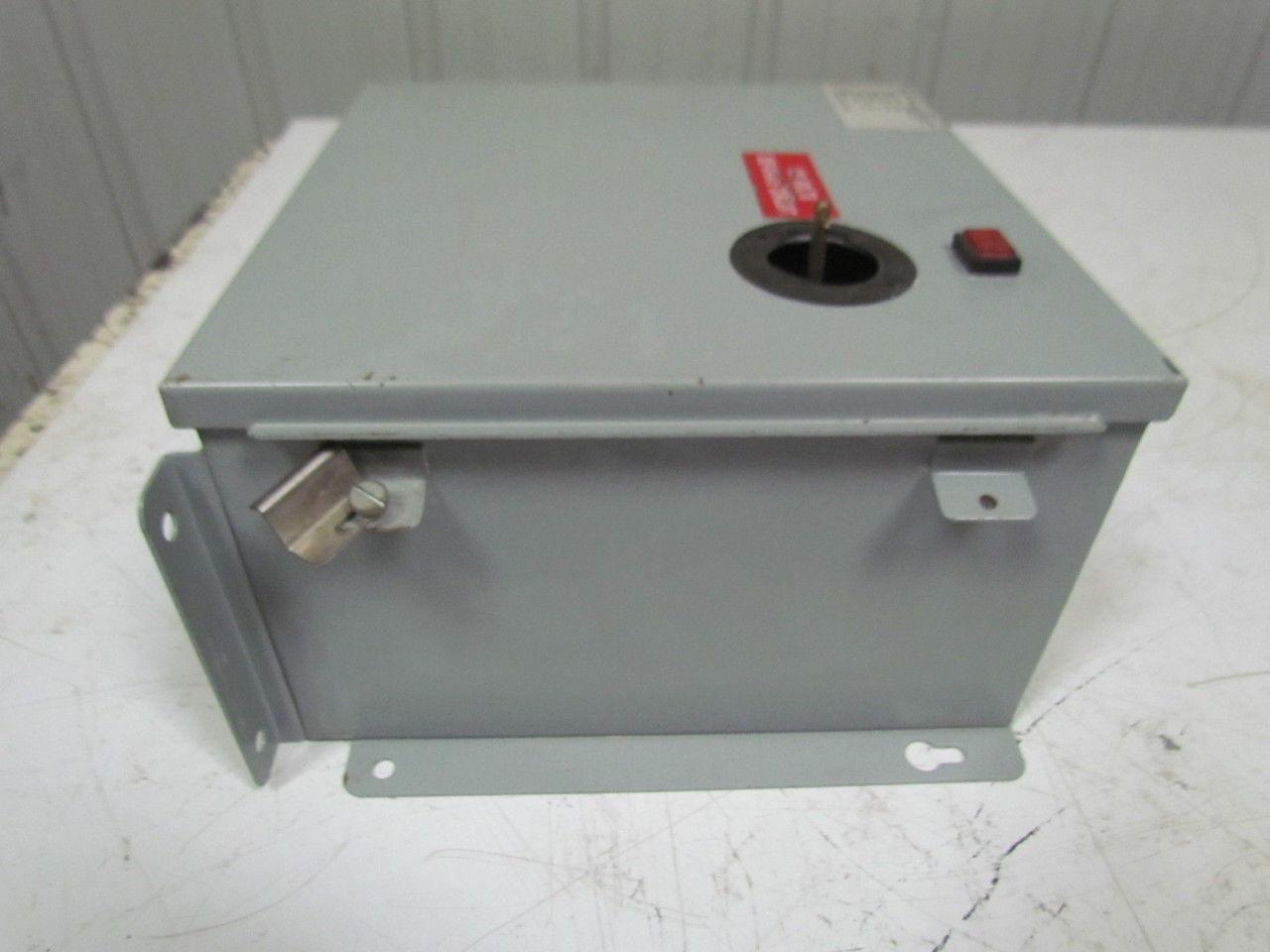 Daykin Elec. GPFS-01 LS Enclosed Transformer Disconnect 2000VA 480V Pri 120V Sec
