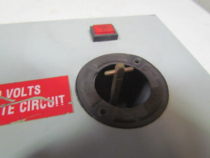 Daykin Elec. GPFS-01 LS Enclosed Transformer Disconnect 2000VA 480V Pri 120V Sec