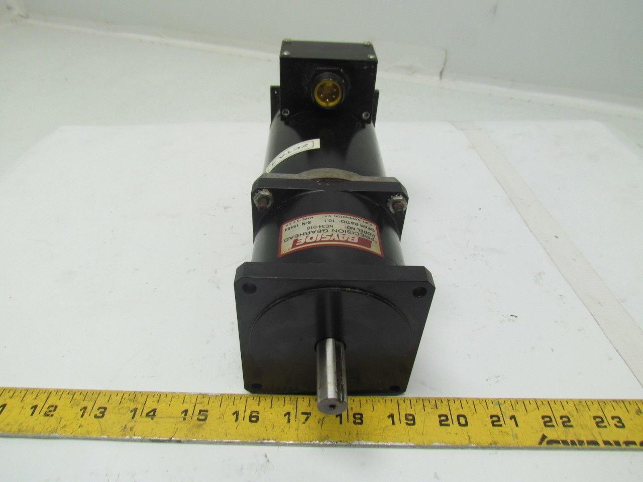 Bayside Compumotor NE34-010 S83-135-MO-S 10-1 Gearhead and stepper/servodrive.
