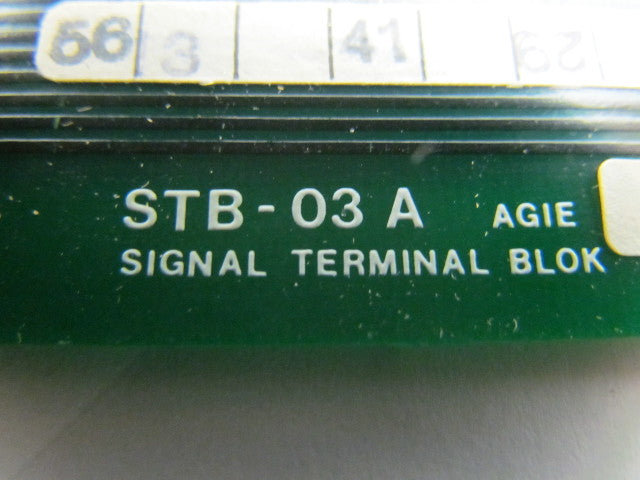 Charmilles STB-03 AEIE 621792 Signal Terminal Block Board T19585